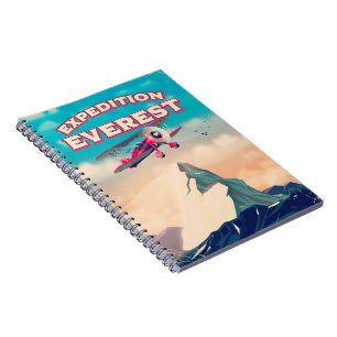 Carnet Affiche Expédition Everest Travel