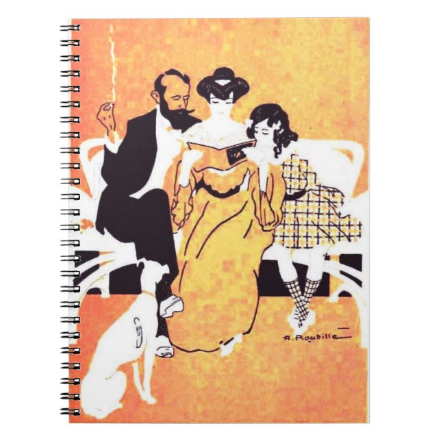 Carnet Affiche française vintage (Devant)