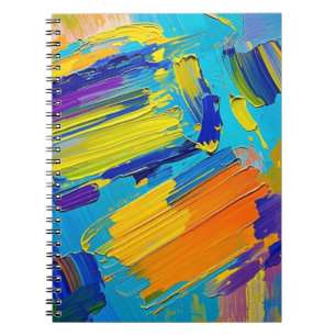 Carnet Affiche impressionnante design d'art abstrait