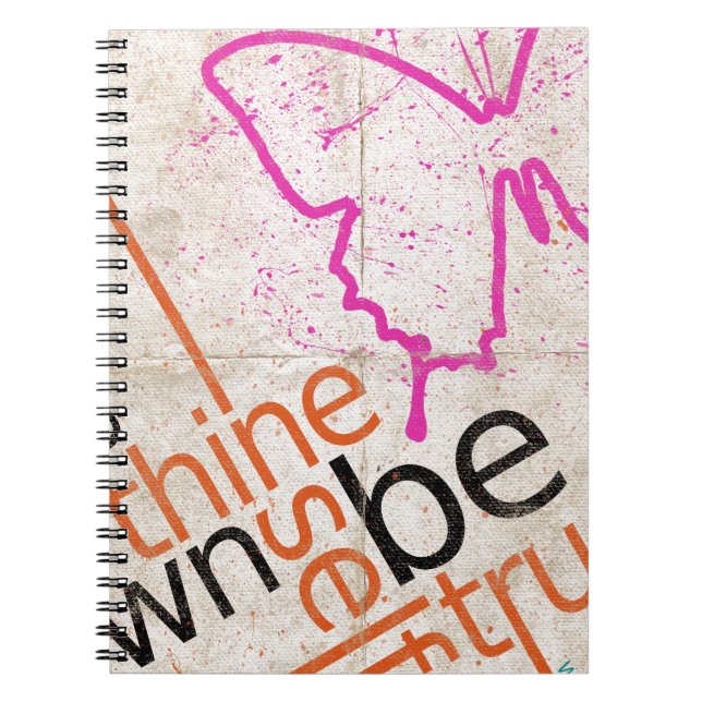 Carnet Affiche motivationnelle (Devant)