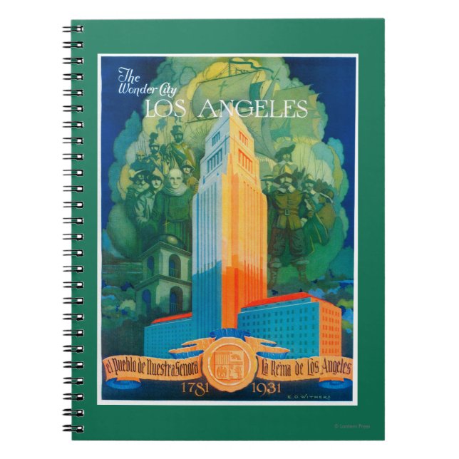 Carnet Affiche promotionnelle de Los Angeles (Devant)