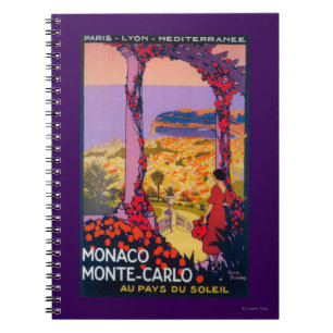 Carnet Affiche promotionnelle de voyage