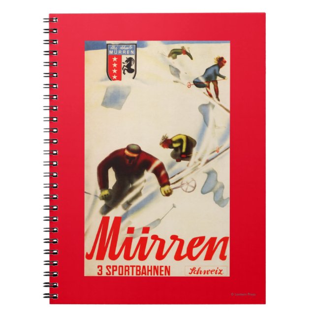 Carnet Affiche promotionnelle des courses d'enfer (Devant)