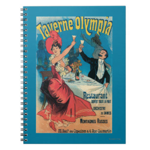 Carnet Affiche promotionnelle d'Olympia de Taverne