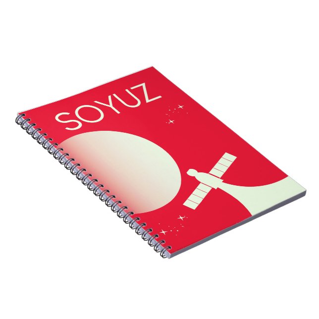 Carnet affiche Soyuz Space Art (Côté Droit)