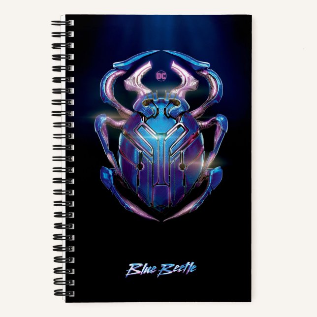 Carnet Affiche théâtrale Blue Beetle Scarab (Recto)