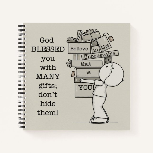 Carnet Afficher vos cadeaux (Devant)