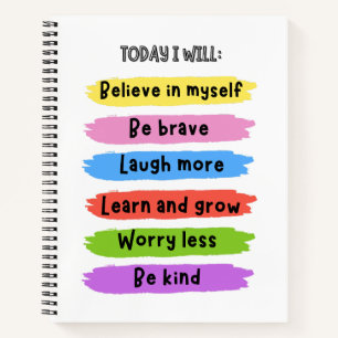 Carnet Affirmations Positives