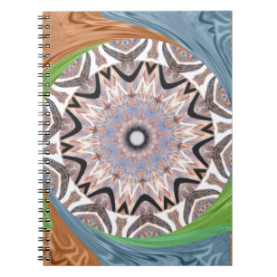 Carnet Africa Asia traditional edgy pattern