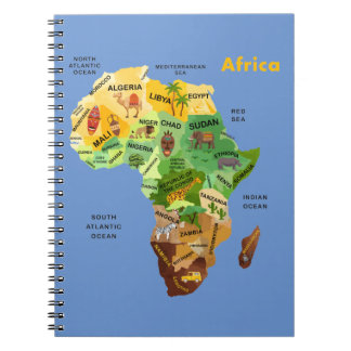 Carnet Africa map
