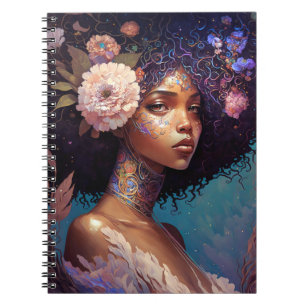 Carnet African American Black Goddess Queen Imaginaire Ar