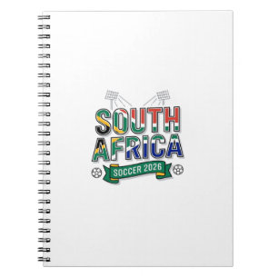 Carnet Afrique du Sud Football 2026 Football Gras Pays Ty