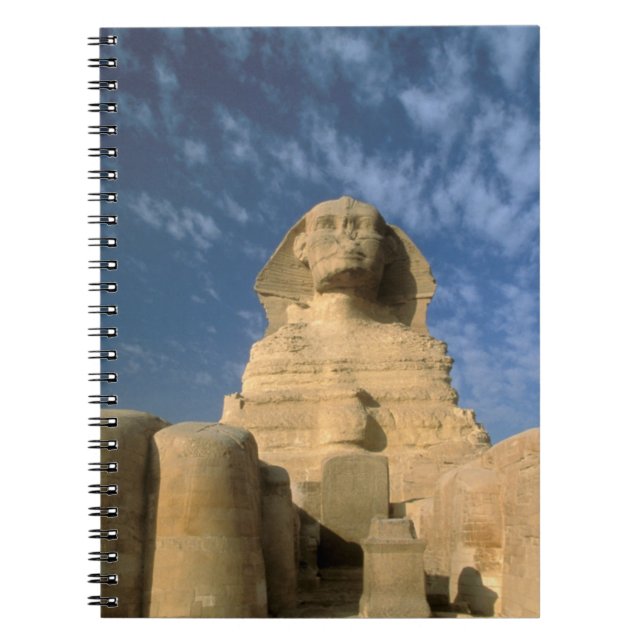 Carnet Afrique, Égypte, Le Caire, plateau de Gizeh. Sphin (Devant)