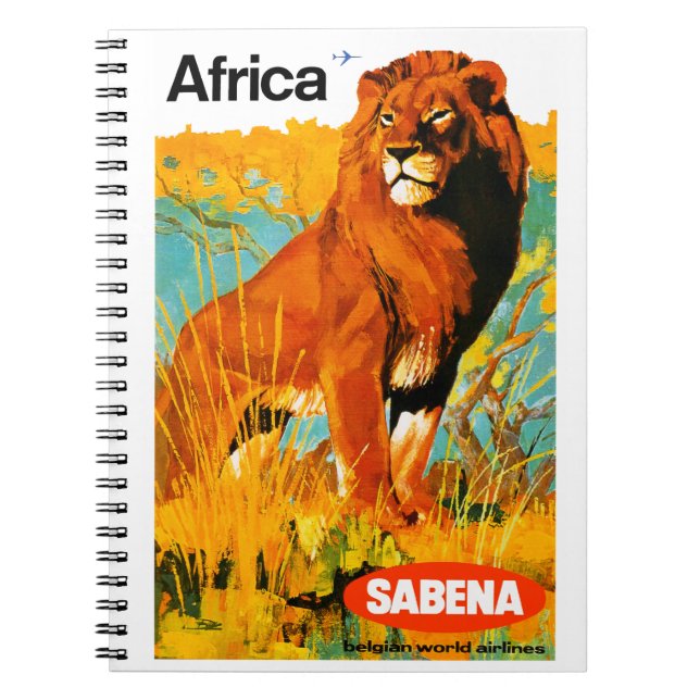 Carnet Afrique ~ Sabena (Devant)