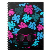 Afro Diva Turquoise & Rose Chaud