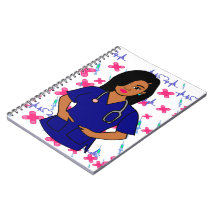 Afro Nurse Caregider Registered Nurse Woman