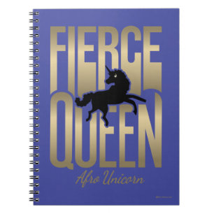Carnet Afro Unicorn Fierce Queen