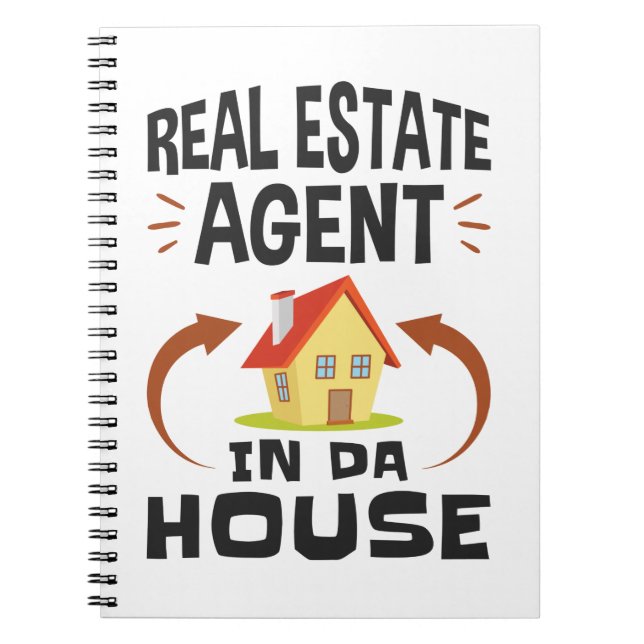 Carnet Agent Immobilier À Da House (Devant)