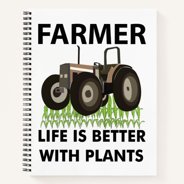 Carnet Agriculteur agricole (Devant)