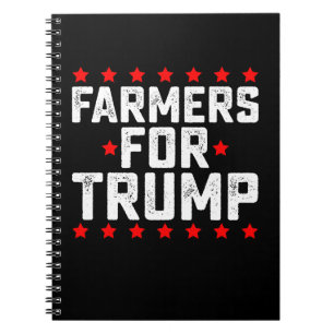 Carnet Agriculteurs pour l'élection présidentielle Trump
