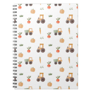 Carnet Agritourisme jardin aquarelle Motif amusant