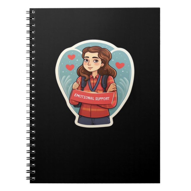 Carnet Aide émotionnelle Coworker Classic - Bestie de tra (Devant)
