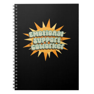 Carnet Aide émotionnelle Coworker Classic Chill Funny