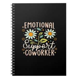 Carnet Aide émotionnelle Coworker Classic Chill Meme