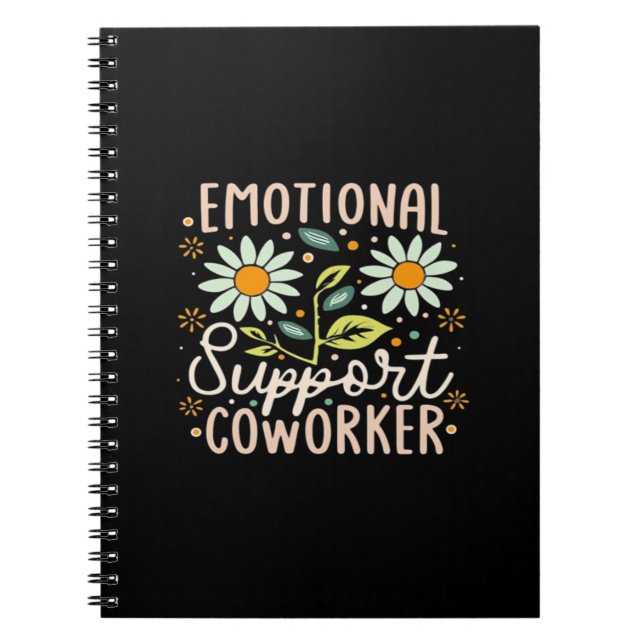 Carnet Aide émotionnelle Coworker Classic Chill Meme (Devant)