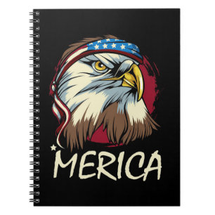 Carnet Aigle 4 juillet américain