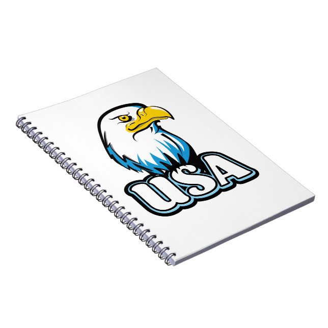 Carnet Aigle américain (édition bleue limitée) (Côté Droit)