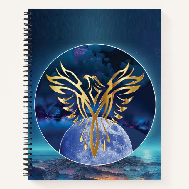 Carnet Aigle Lune (Devant)