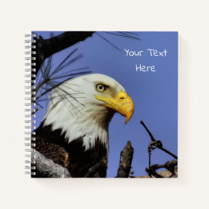 Carnet Aigle maturé dans le nid *Personnaliser*