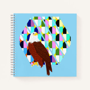 Carnet Aigle moderne du milieu du siècle