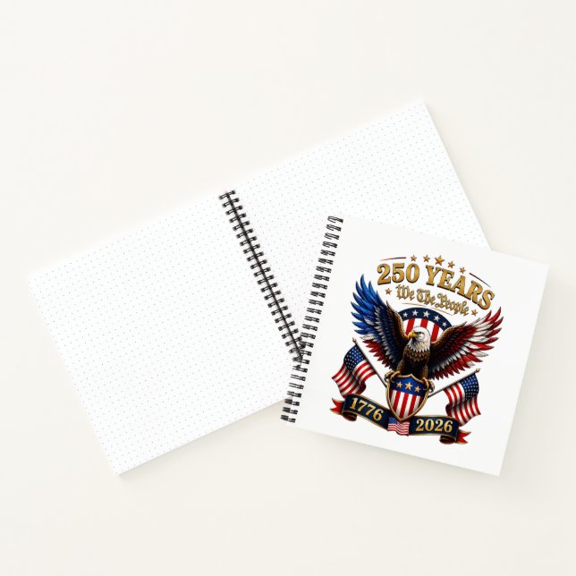 Carnet Aigle We The People 250 Ans (Intérieur)