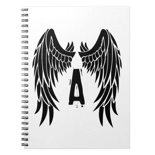 Carnet Aile d'angle de tatouage Monogramme (Devant)