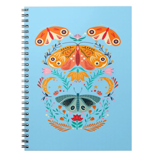 Carnet Ailes enchantées Magique papillon de papillon (Devant)