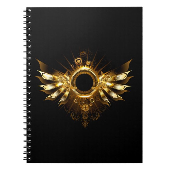 Carnet Ailes Steampunk (Devant)
