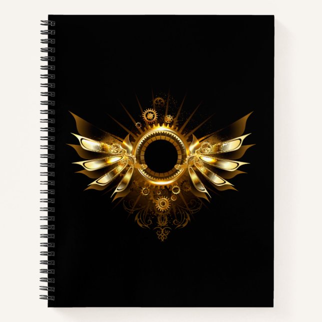 Carnet Ailes steampunk (Devant)
