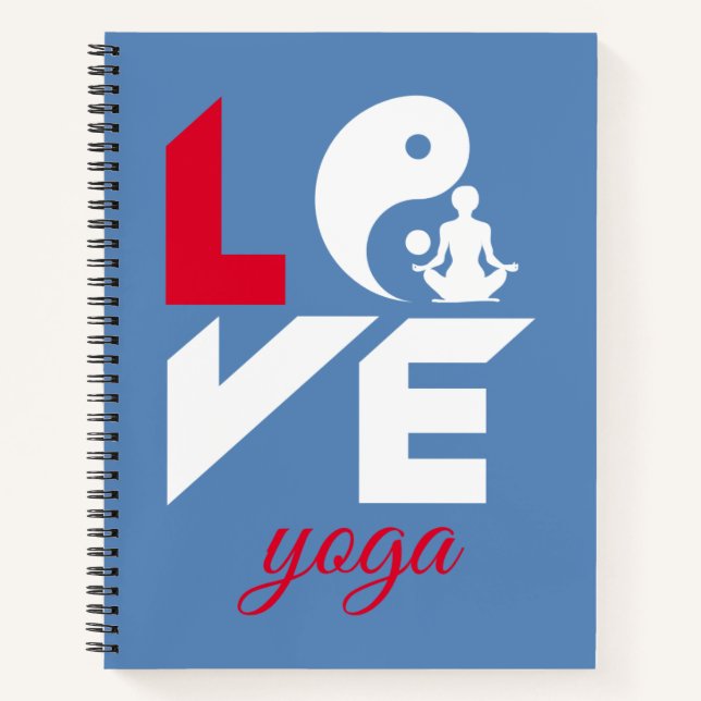 Carnet Aimer le yoga (Devant)