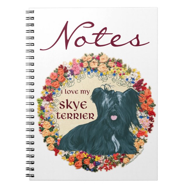 Carnet Aimer Mon Skye Terrier (Devant)