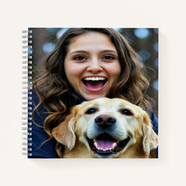Carnet Ajouter une photo de Labrador Retriever Personnali (Devant)