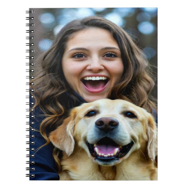 Carnet Ajouter une photo de Labrador Retriever Personnali (Devant)