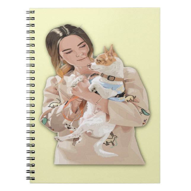 Carnet Ajouter une photo personnalisée (Devant)