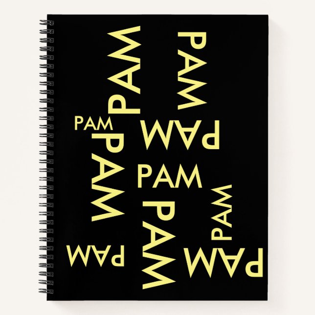 Carnet Ajouter votre nom (Devant)