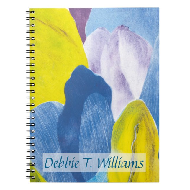 Carnet Ajoutez votre nom | False Indigo III (Devant)