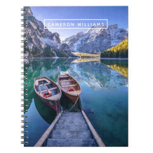 Carnet Ajoutez votre nom   Lac Braies   Alpes Dolomites, 