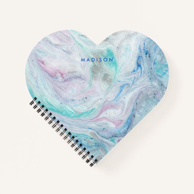 Carnet Ajoutez votre nom | Marbre I (Devant)