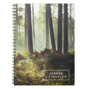 Carnet Ajoutez votre nom Patch of Underbrush in the For
