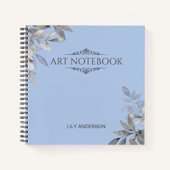 Carnet Ajoutez votre propre sujet et nom avec le calendri (Devant)